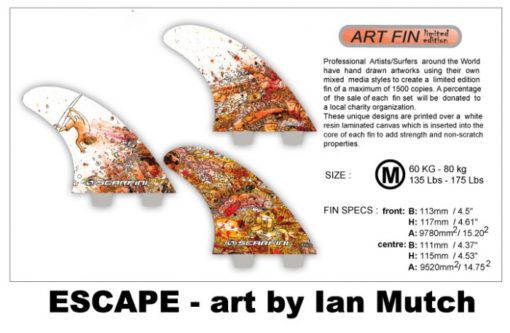 Scarfini Art "Escape" (medium) – Bild 3