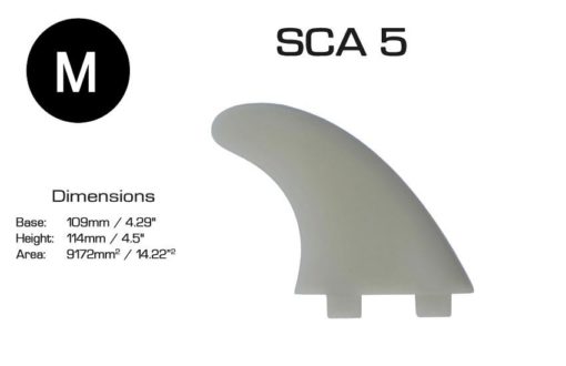 Scarfini Composite SCA5 tri-fin (medium) 1