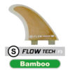 FlowTech Fins - F3 Small Bamboo 1