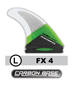 scarfini-kite-surf-board-finnen-fx-4-large-carbon-future-north-base-fins